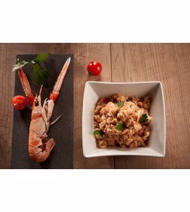 Sugo di Pesce con Scampi